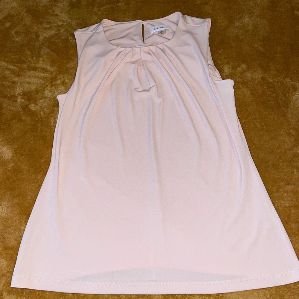 Pale Pink Calvin Klein Tank Top